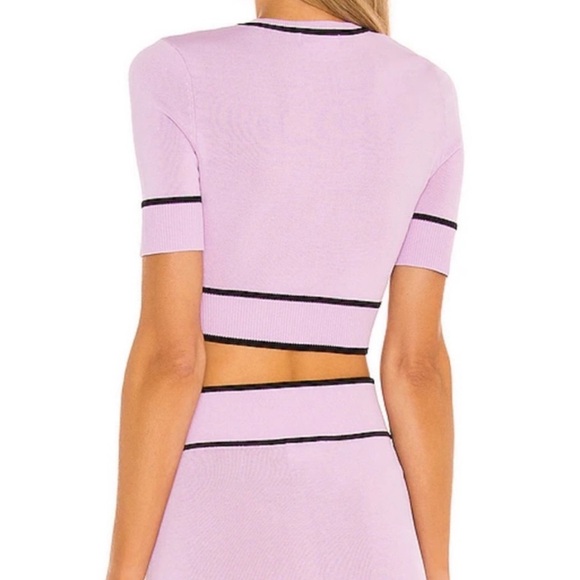 Lovers + Friends Revolve Purple Lilac Cardigan Sweater - Picture 4 of 7